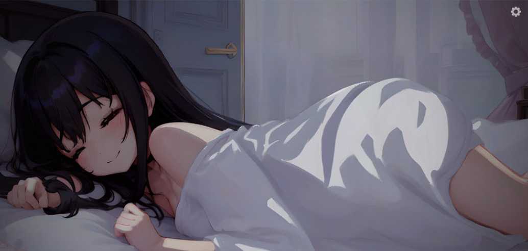 【互动触摸SLG/动态】睡歼：深夜时刻，正在睡觉的少女的家 DL正式版-造梦少女游戏造梦少女游戏网