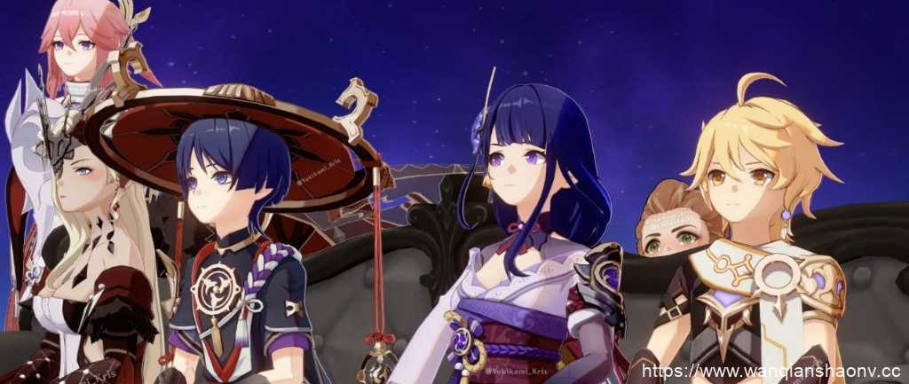 【3D同人/动画】 shirakami 大师作品 原神更新至21.10.11【1.87G】-造梦少女游戏造梦少女游戏网