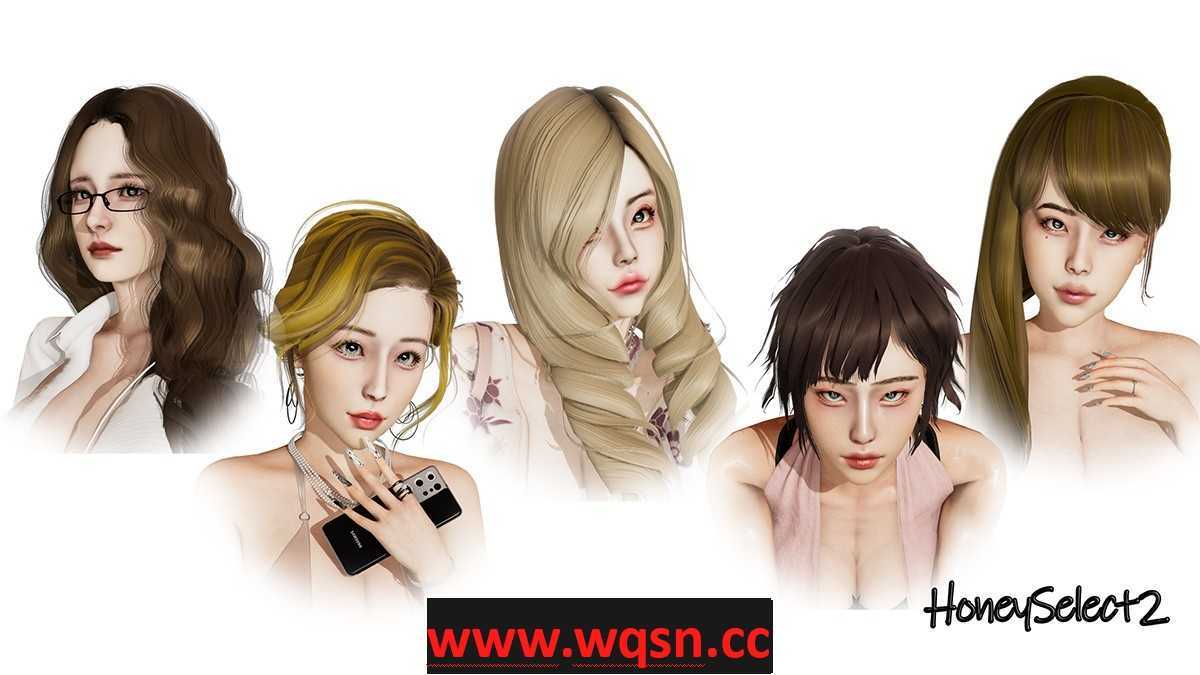 Honey Select 2 V20汉化豪华版正式更新 送124G商业人物卡 支持VR巨幕模式 - 造梦少女游戏网-造梦少女游戏造梦少女游戏网