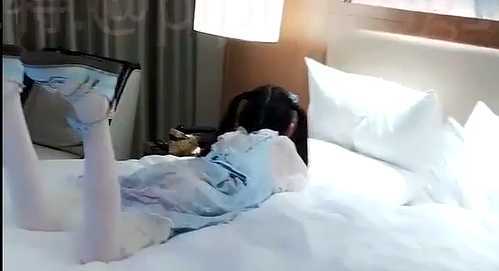 【奇怪/场景COS】皮皮娘：白丝双马尾洛丽塔被尾随入室嘿嘿！【超高能/社保对白/1.2G】-造梦少女游戏造梦少女游戏网