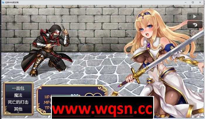 图片[3]-造梦少女游戏【精品RPG/汉化】黑丝女骑士：拉菲卡与封印之楔 云汉化正式版+存档【新作/异种战斗H/1.2G】 - 造梦少女游戏网-造梦少女游戏造梦少女游戏网