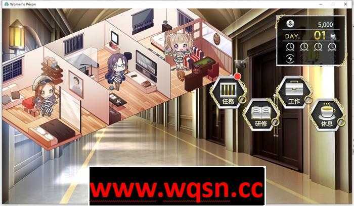 图片[3]-造梦少女游戏【养成互动SLG/中文/动态】绝对人权女子监狱 Ver1.052 官方中文步兵版+存档【更新/全CV/2.2G】 - 造梦少女游戏网-造梦少女游戏造梦少女游戏网