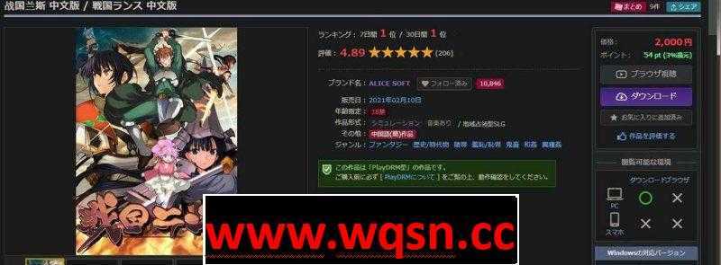 【经营SLG】【官方中文】战国兰斯中文完结版【1.80G/新汉化】 - 造梦少女游戏网-造梦少女游戏造梦少女游戏网