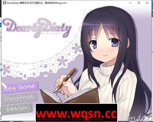 图片[1]-造梦少女游戏【养成SLG/汉化】DearlyDialy-暗黑日记 云翻汉化+原版【PC+安卓/500M】 - 造梦少女游戏网-造梦少女游戏造梦少女游戏网