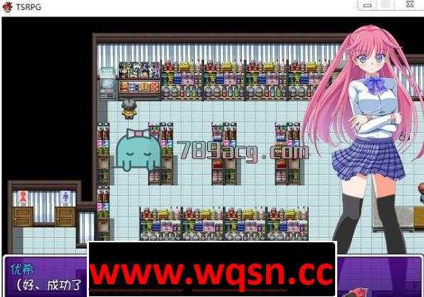 【露出换装RPG/汉化】TSRPG：附身少女的幸福体验！精翻汉化版 【PC+安卓/1G】-造梦少女游戏造梦少女游戏网