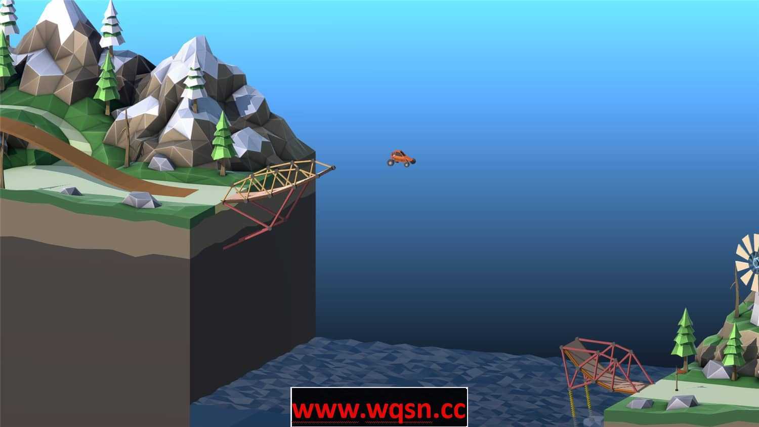 《桥梁建筑师2 Poly Bridge 2》v1.33免安装中文版 - 造梦少女游戏网-造梦少女游戏造梦少女游戏网