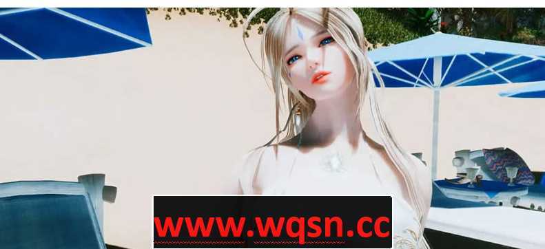 图片[1]-造梦少女游戏【3D同人/全动态】我的女神同人：海滩上的女神贝露丹蒂！1080HD版【新作/超美/500M】 - 造梦少女游戏网-造梦少女游戏造梦少女游戏网