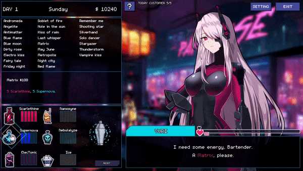 图片[2]-造梦少女游戏【互动SLG/英文/全动态】调酒师的天堂~Paradise Overlap V0.40 PC+安卓VIP破解步兵版全CG【更新/PC+安卓/700M】 - 造梦少女游戏网-造梦少女游戏造梦少女游戏网