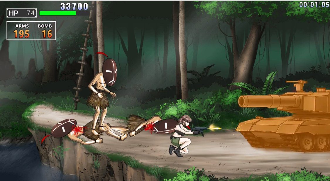 ACT横版动作射击]METAL BREAKER~H版合金弹头 [1.3G]-造梦少女游戏造梦少女游戏网