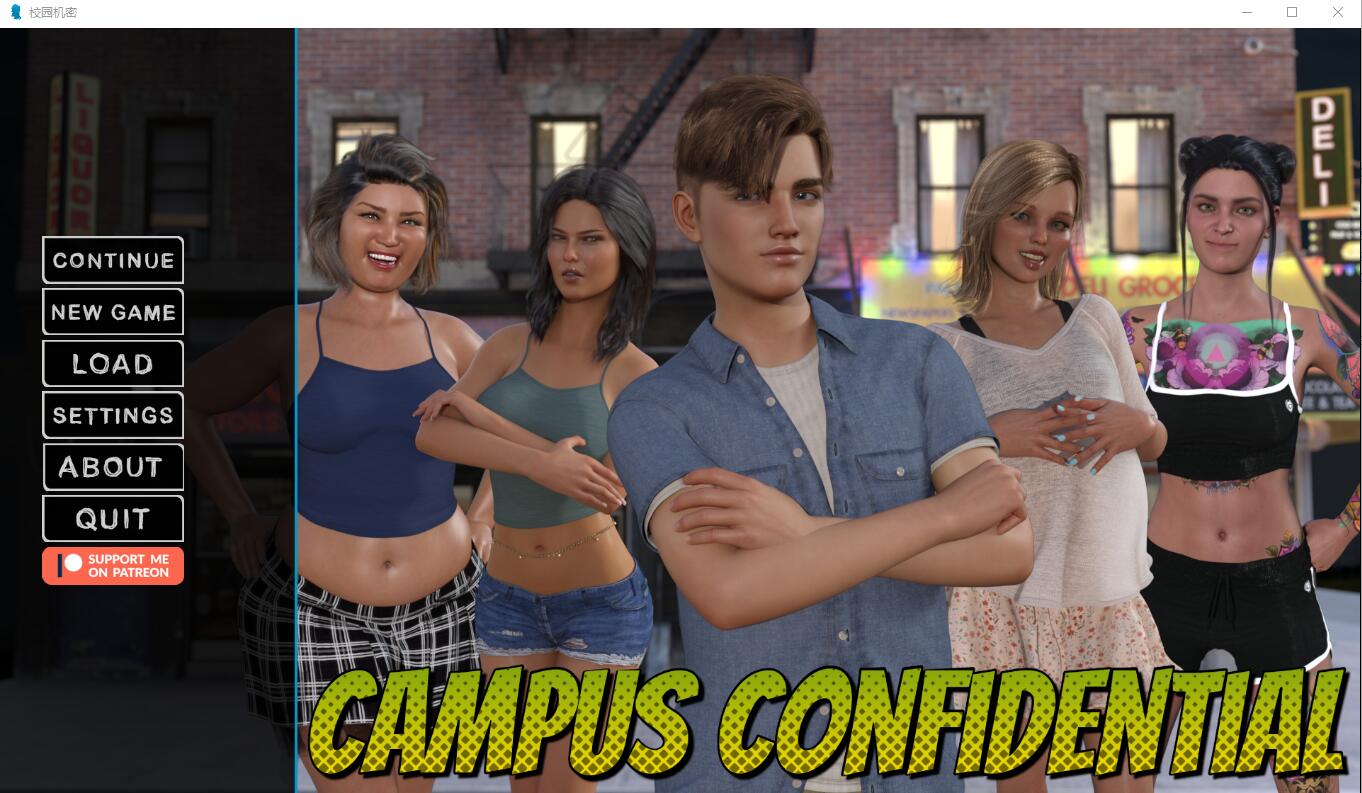 [欧美SLG/汉化] 校园机密 Campus Confidential-0.33PC+安卓-造梦少女游戏造梦少女游戏网