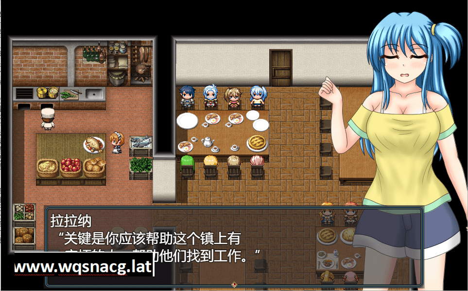 [日系RPG/汉化/动态] 看板娘和小劳动 云翻汉化版 多结局/多选项 [多空/1.4G] - 造梦少女游戏网-造梦少女游戏造梦少女游戏网