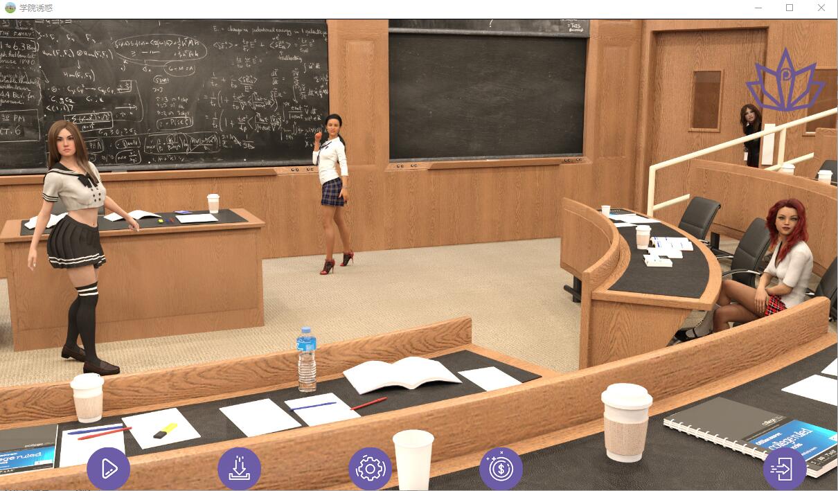 [欧美SLG/汉化] 学院诱惑 V0.95 PC+安卓精翻汉化版+全CG [多空/3.3G] - 造梦少女游戏网-造梦少女游戏造梦少女游戏网