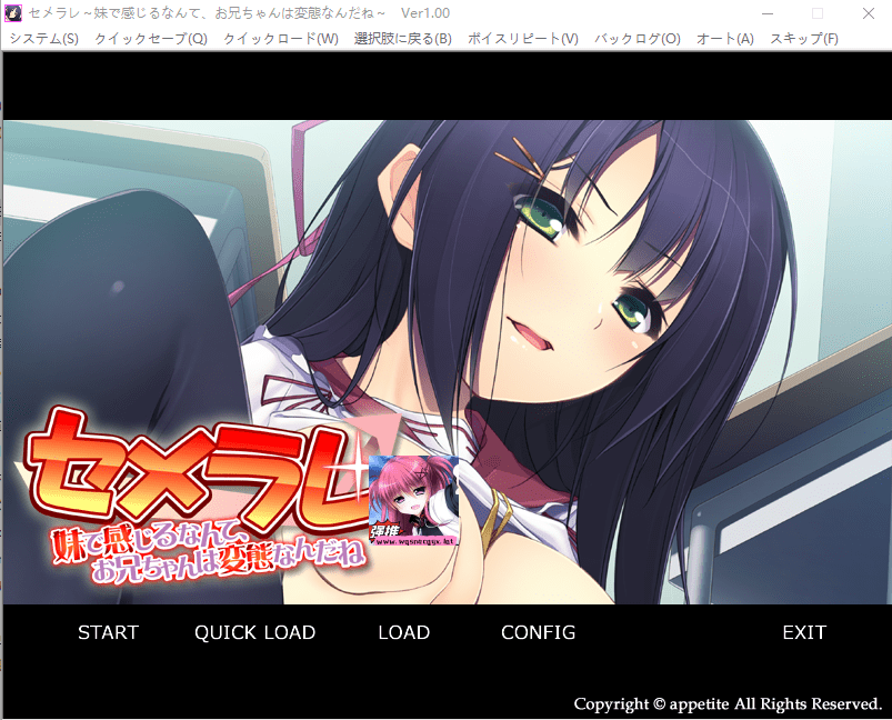 [ADV/汉化] 居然对妹妹有感觉，哥哥你真是变态呢~ AI汉化版★全CV 500M - 造梦少女游戏网-造梦少女游戏造梦少女游戏网