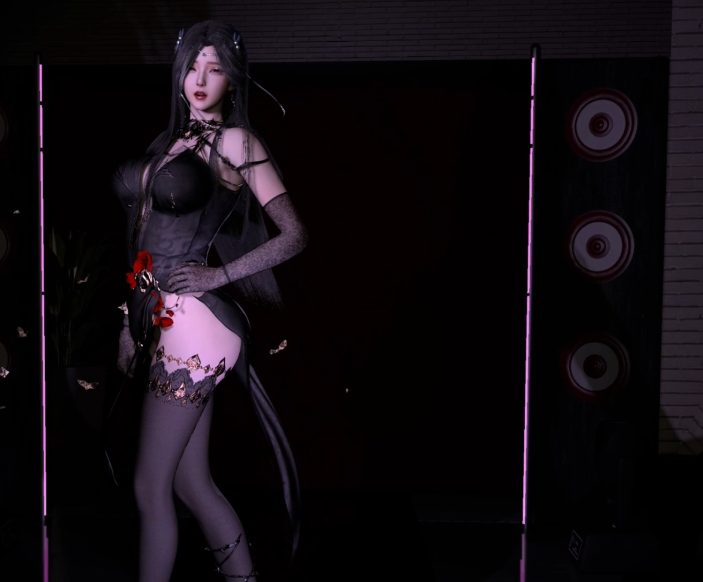 [3D/动态/VAM] Dongmanlove：173-清漪 极品黑丝长腿  [4.1G]-造梦少女游戏造梦少女游戏网