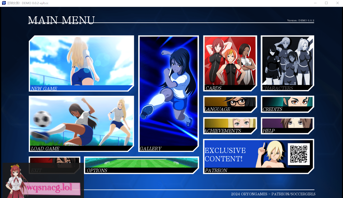 [SLG/汉化] 足球女孩 SoccerGirls! V0.02 PC+安卓AI汉化版 1.4G - 造梦少女游戏网-造梦少女游戏造梦少女游戏网