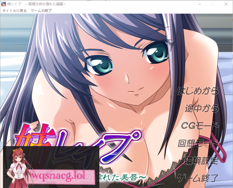 [ADV/中文] 姐姐强O ~傲慢姐姐湿润的美唇~ 姉レイプ ～高慢な姉の濡れた美唇～AI汉化版+全CG存档 200M - 造梦少女游戏网-造梦少女游戏造梦少女游戏网