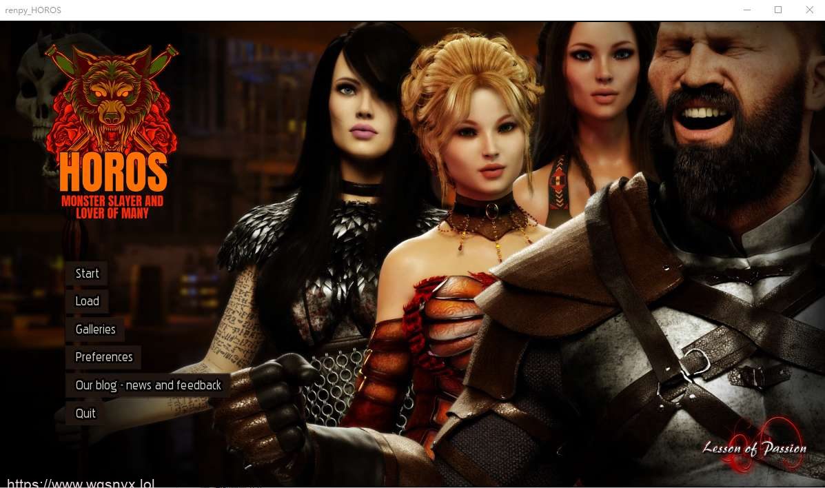 [SLG/动态] HOROS -怪物杀手和许多人的情人 monster slayer and lover of many 3G - 造梦少女游戏网-造梦少女游戏造梦少女游戏网