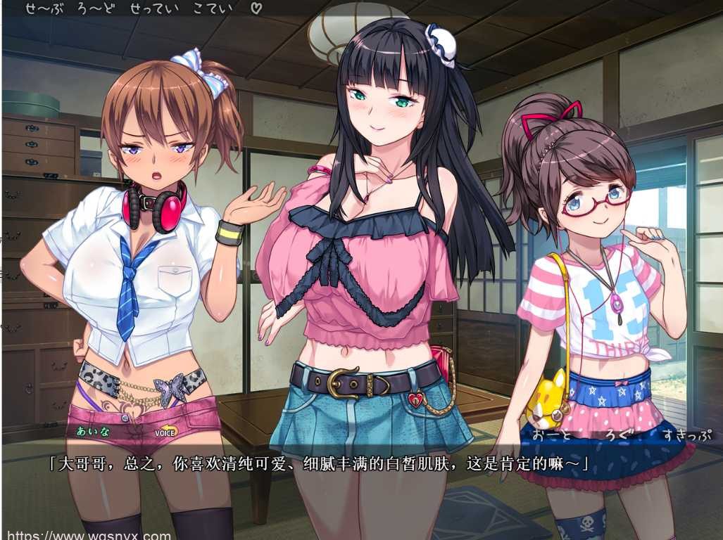 [拔作ADV/汉化] 和三名小恶魔的银汁夏日！ DSKBJCS☆-AI汉化版-造梦少女游戏造梦少女游戏网