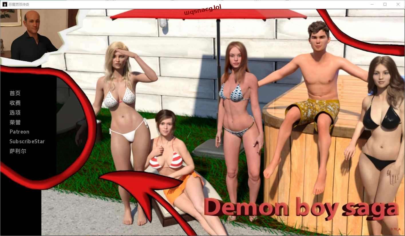 [欧美SLG/汉化] 恶魔男孩传奇 Demon Boy Saga v0.72 PC+安卓-造梦少女游戏造梦少女游戏网