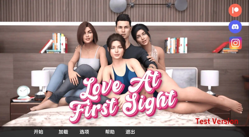 [欧美SLG/动态] 一见钟情（Love at First Sight）V0.1 PC+安卓-造梦少女游戏造梦少女游戏网