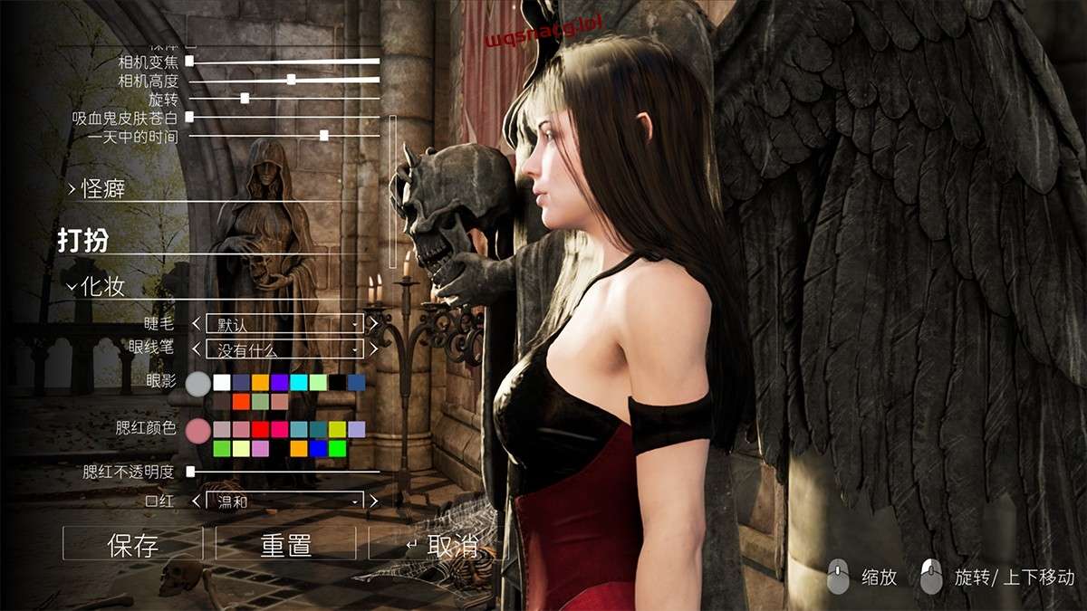 血族迷情Kalyskah v0.24中文版：号称P站最强游戏 连NPC都可捏人+画廊-造梦少女游戏造梦少女游戏网