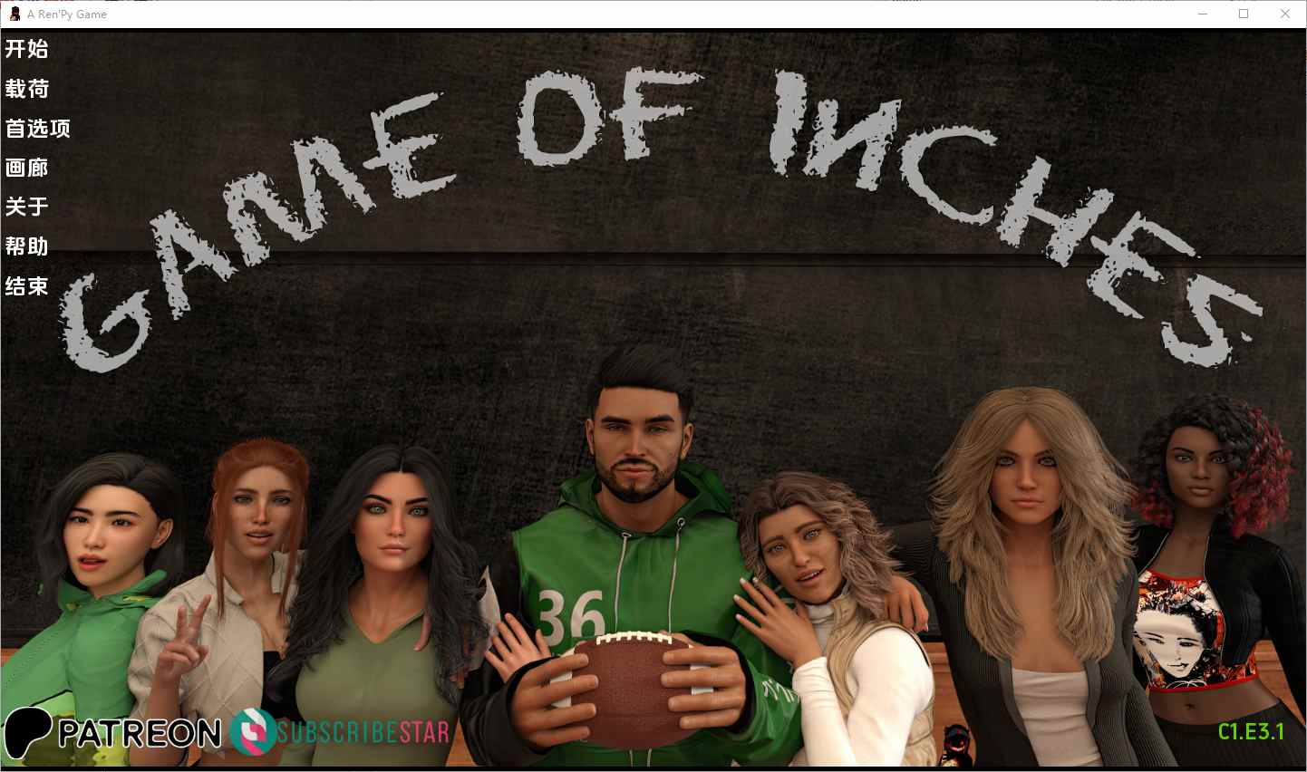 [SLG/汉化] 英寸游戏 Game of Inches [vC1.E3.1] PC+安卓汉化版-造梦少女游戏造梦少女游戏网