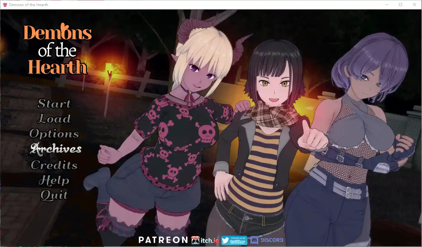 [SLG/中文] 炉膛恶魔 Demons of the Hearth v0.8 PC+安卓汉化版-造梦少女游戏造梦少女游戏网