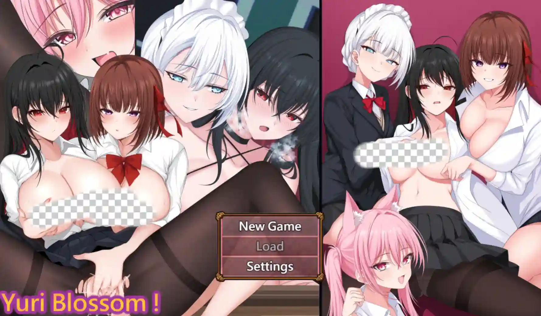 [日式RPG] 百合花撩乱!美少女的百合H生活 百合花繚乱！美少女の百合エッチ生活 072官中步兵版3.5G-造梦少女游戏造梦少女游戏网