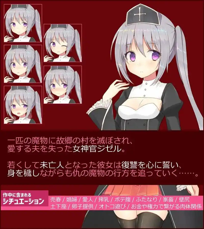 未亡人神官吉赛尔不惜出卖身体也要报仇 v20.09.27 AI汉化-造梦少女游戏造梦少女游戏网