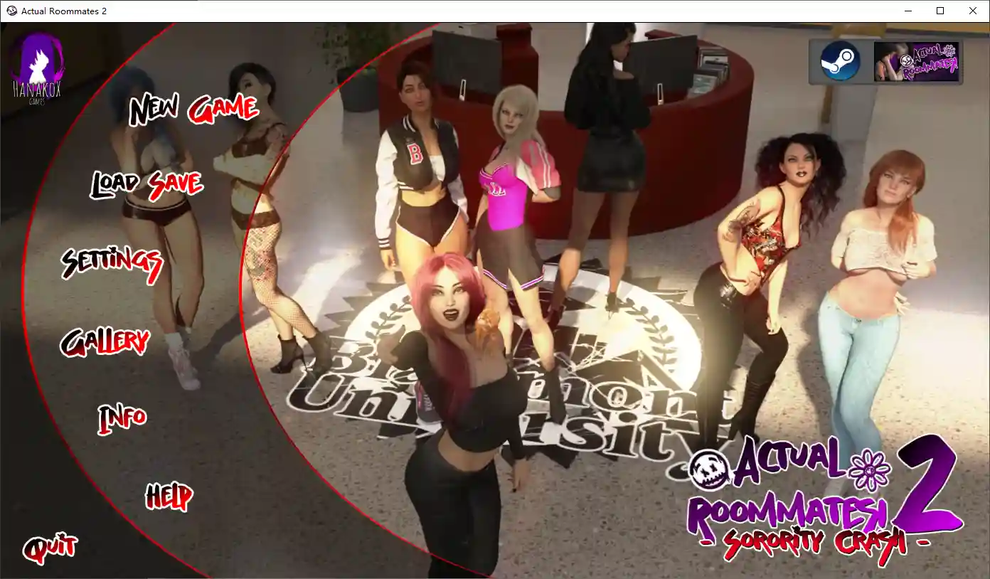 [SLG/汉化] 实际室友2-联谊会崩溃 Actual Roommates 2 - Sorority Crash [Ch.1 Public]-造梦少女游戏造梦少女游戏网