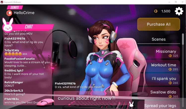 图片[3]-造梦少女游戏【互动SLG】守望先锋色色直播 Overwatch Webcam Ver0.5.2 步兵版[生肉] - 造梦少女游戏网-造梦少女游戏造梦少女游戏网