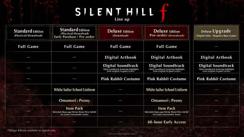 图片[3]-造梦少女游戏寂静岭F|豪华中文|Build.20854836+预购特典-恶天使の人间+全DLC+原声音乐+美术设定集|解压即撸| - 造梦少女游戏网-造梦少女游戏造梦少女游戏网