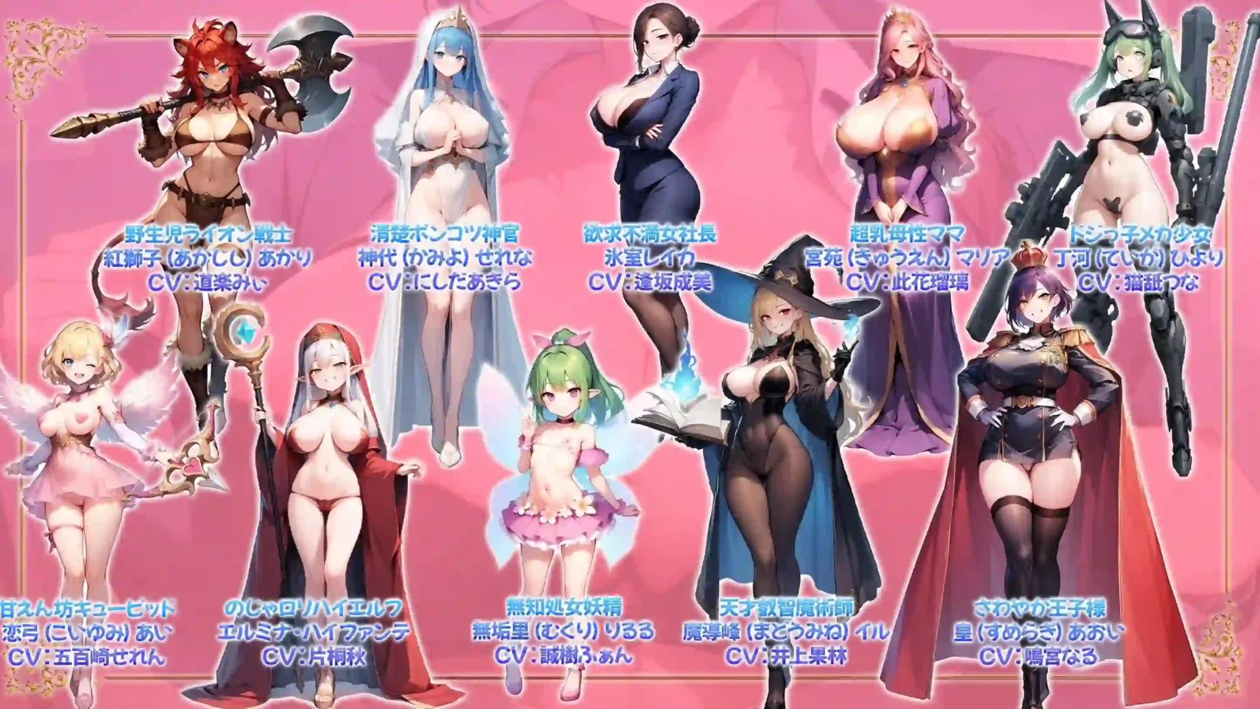 给VTuber投10亿日元 游戏截图2 后宫互动