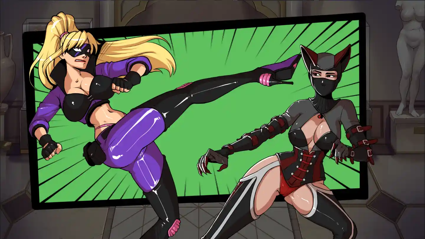 The Lewd Knight 动作流程 游戏画面